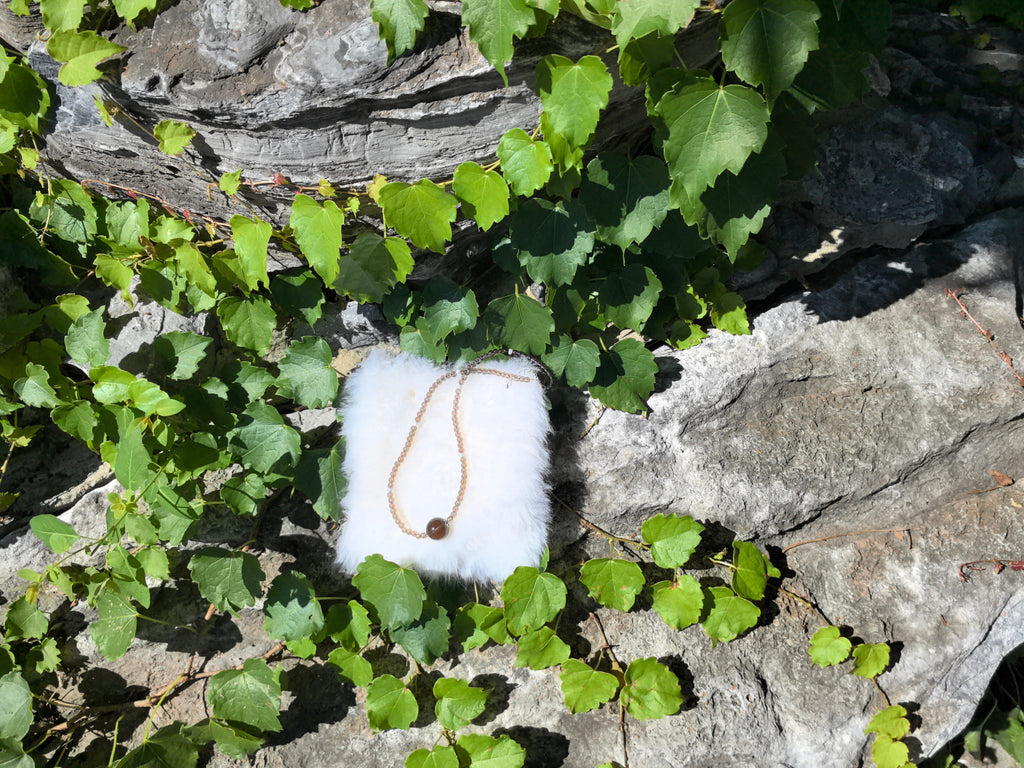 Earth Shadow — Smoky Quartz Necklace