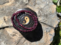 Crimson Aura — Rhodolite Garnet Necklace