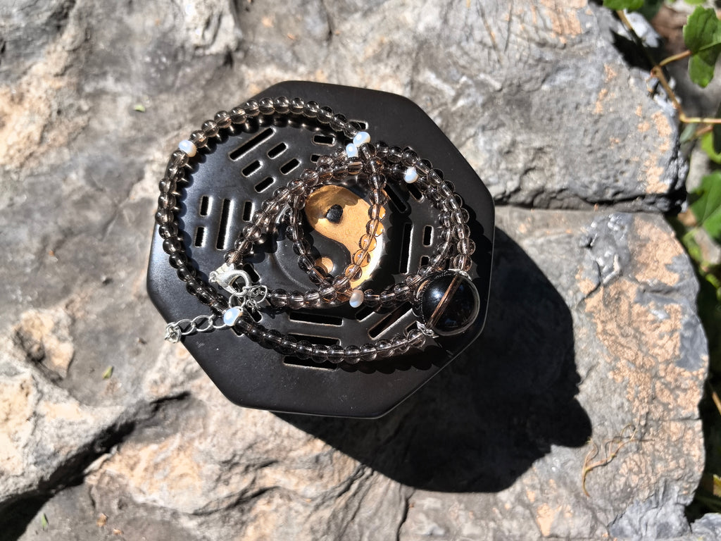 Earth Shadow — Smoky Quartz Necklace