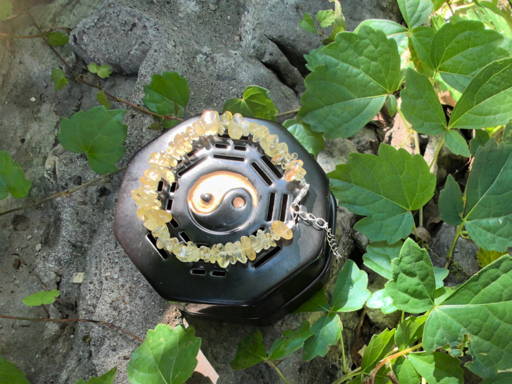 Solar Light — Citrine Shards Bracelet