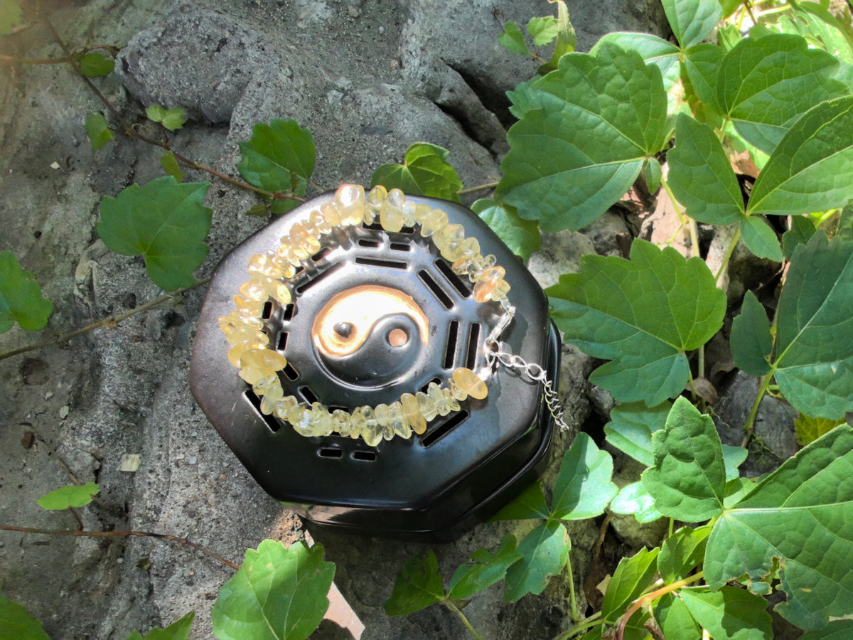 Solar Light — Citrine Shards Bracelet