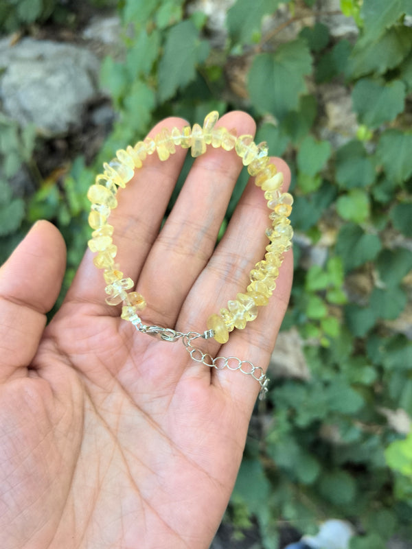 Solar Light — Citrine Shards Bracelet